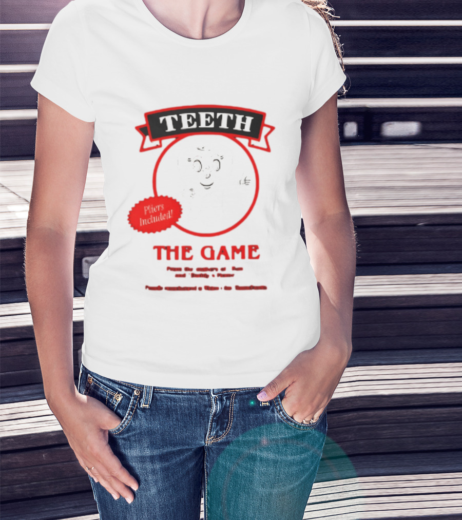 Teeth The Game Pliers Included From The Authors Of Widow's Bay Board Game T-Shirt