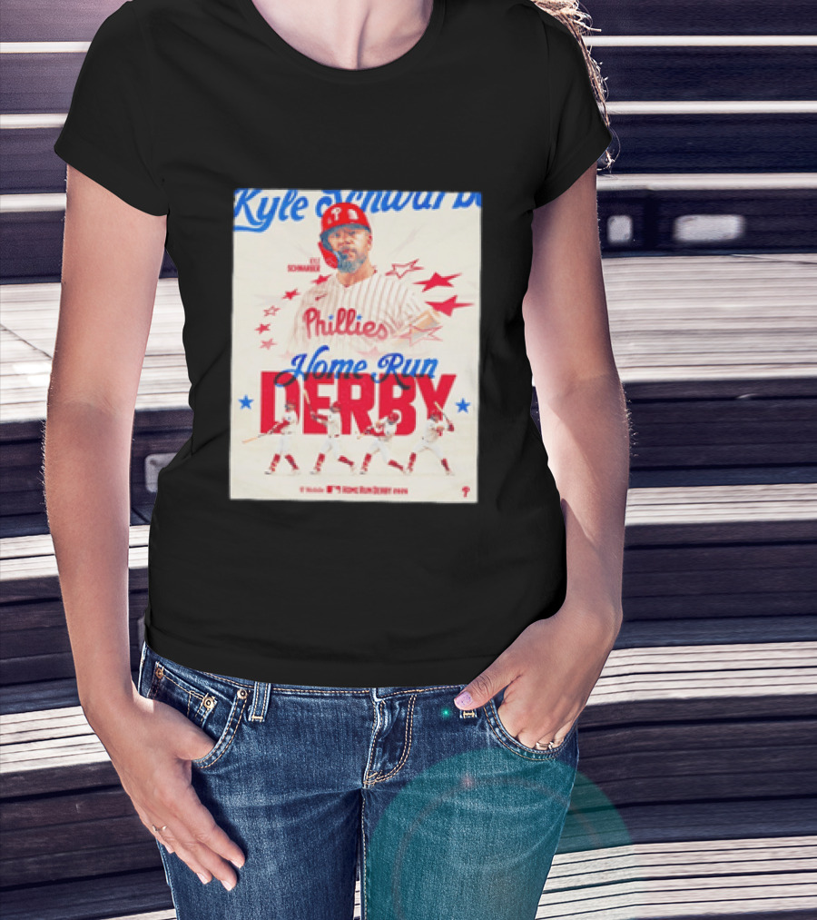 Kyle Schwarber Phillies Home Run Derby 2026 T-Shirt