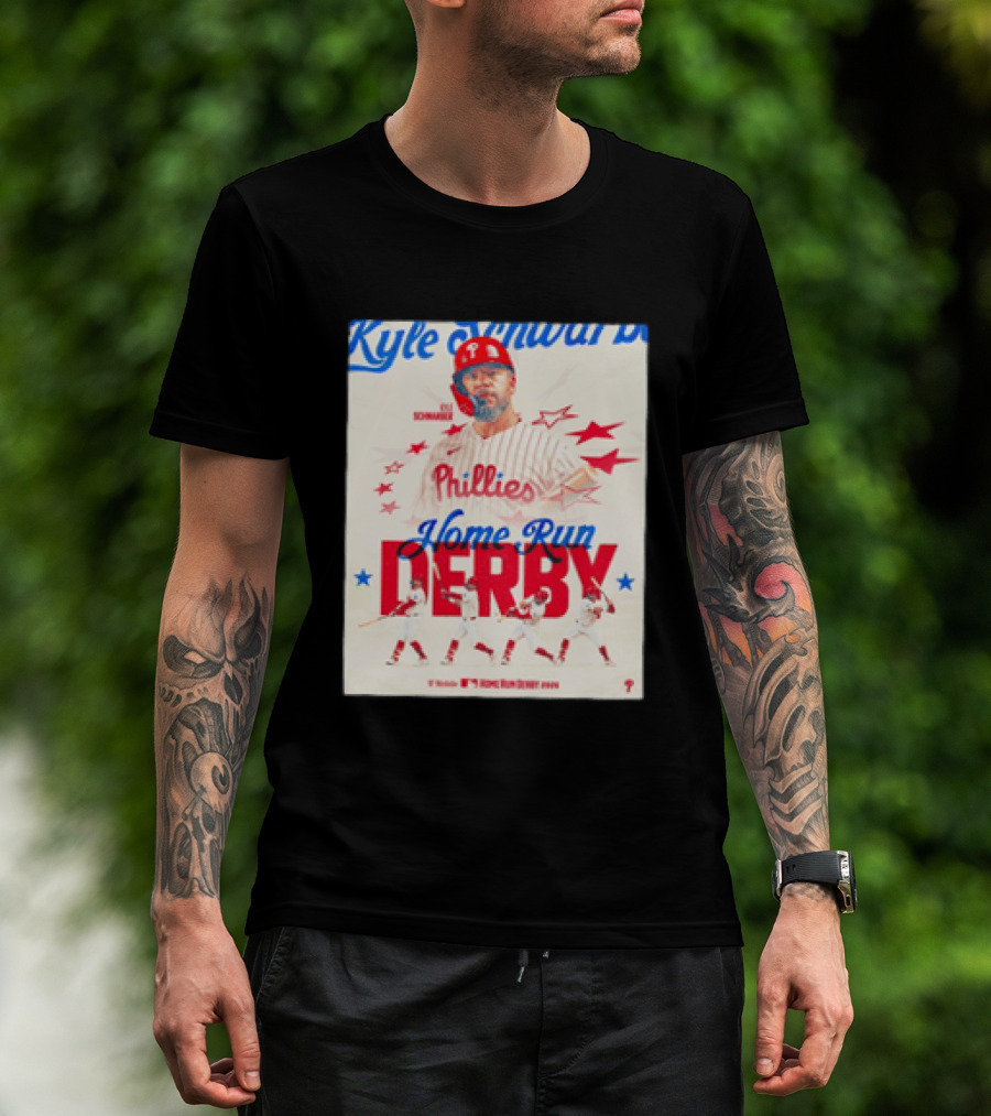 Kyle Schwarber Phillies Home Run Derby 2026 T-Shirt