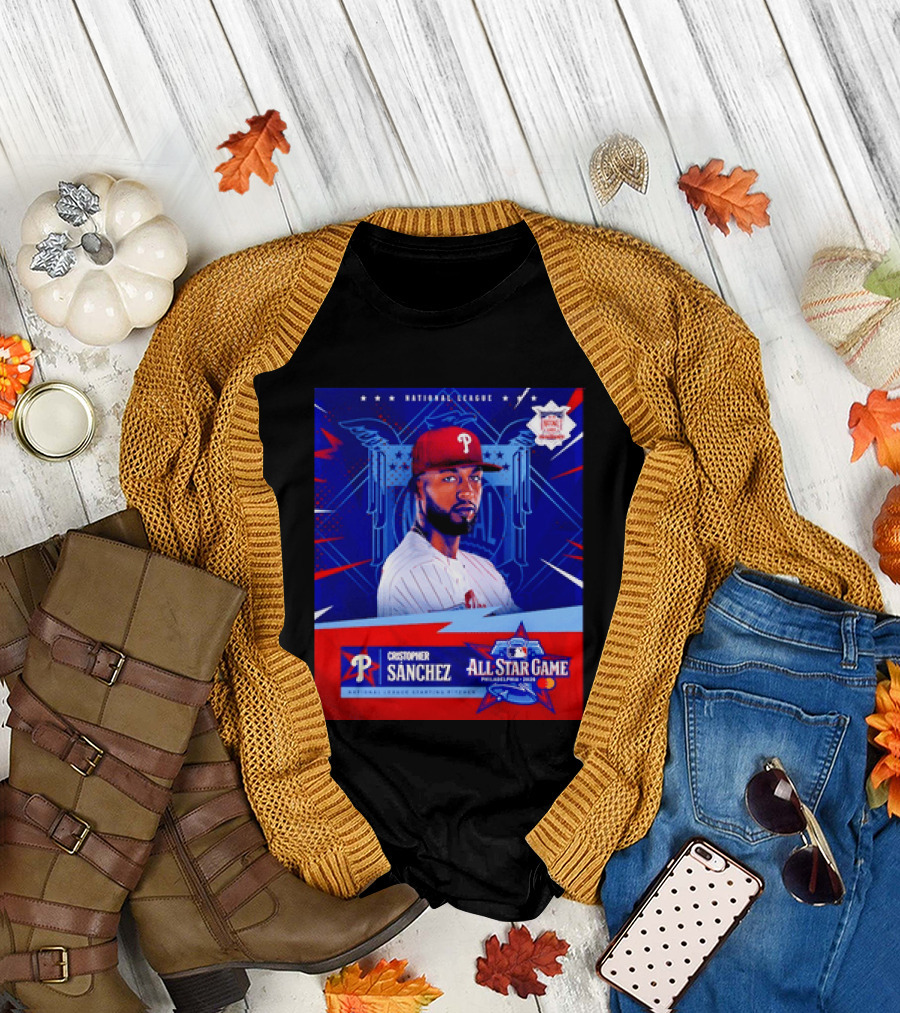Cristopher Sánchez Philadelphia National League All Star Game 2026 T-Shirt