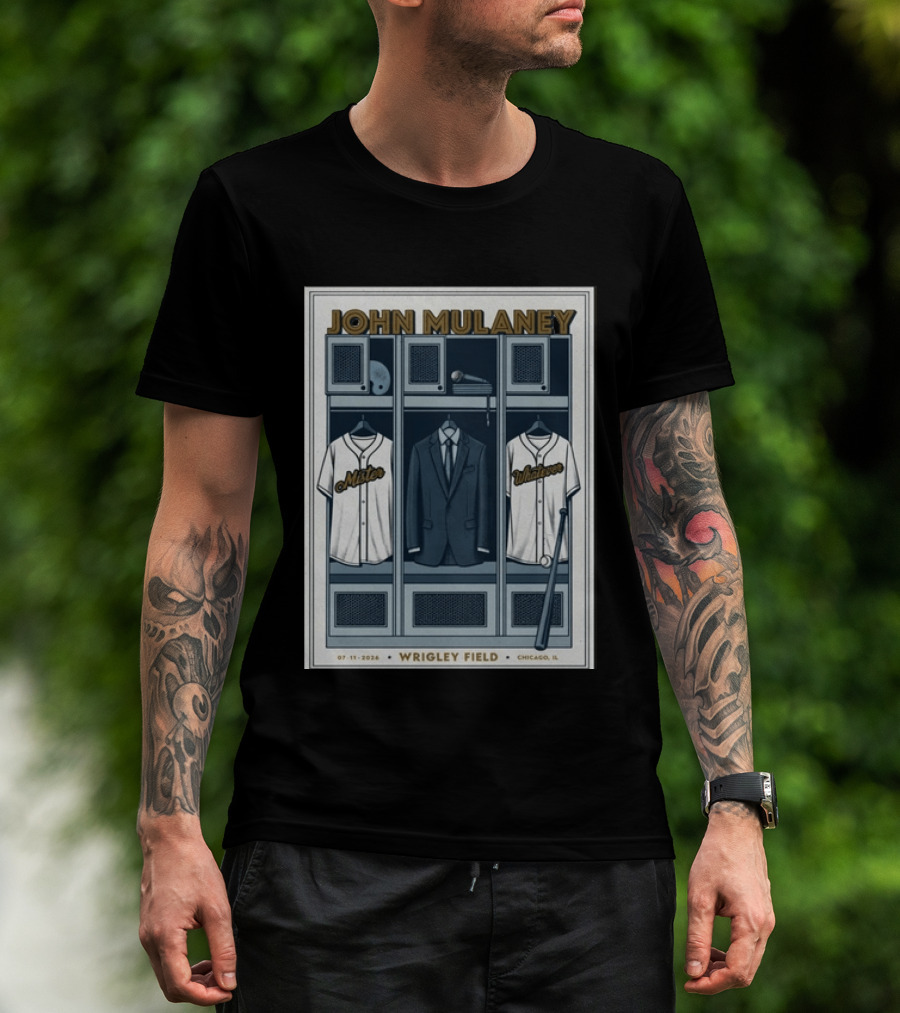 John Mulaney Mister Whatever Wrigley Field Chicago July 11 2026 T-Shirt