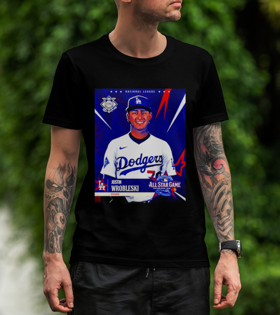 Justin Wrobleski Los Angeles Dodgers 2026 All Star Game National League T-Shirt