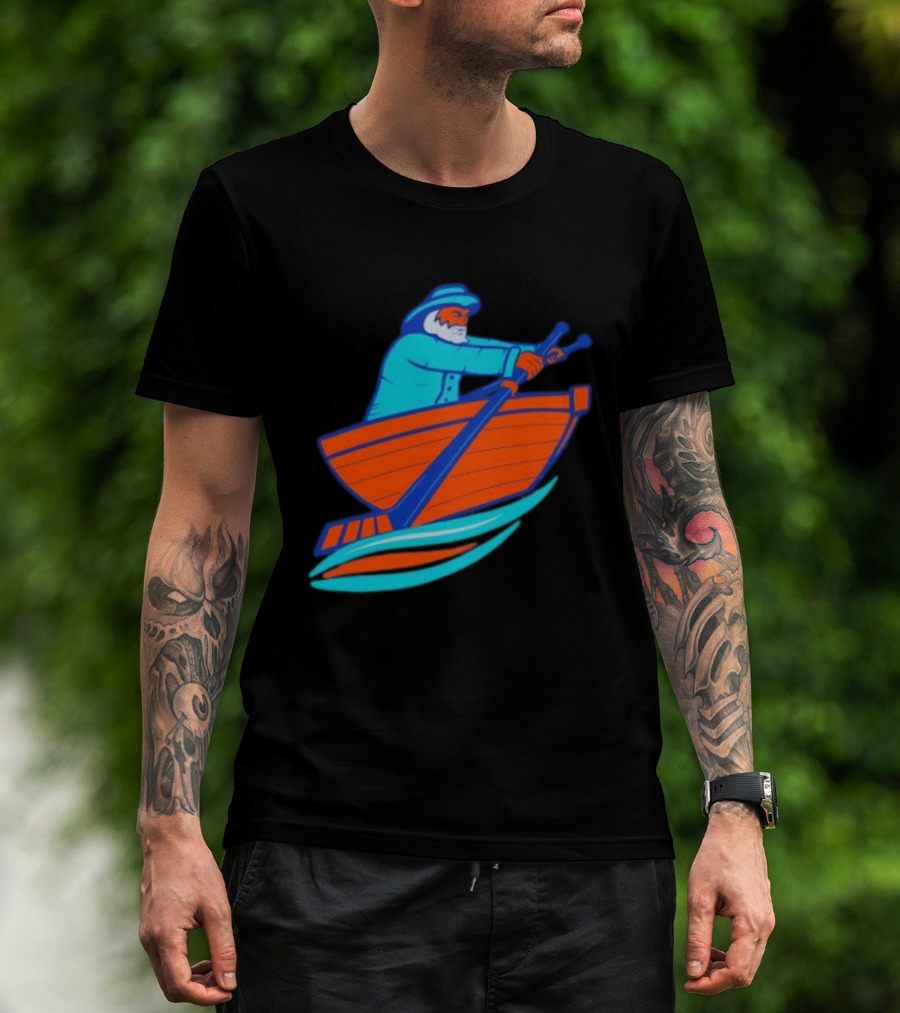 Islanders Fisherman New York NHL Team 26 T-Shirt