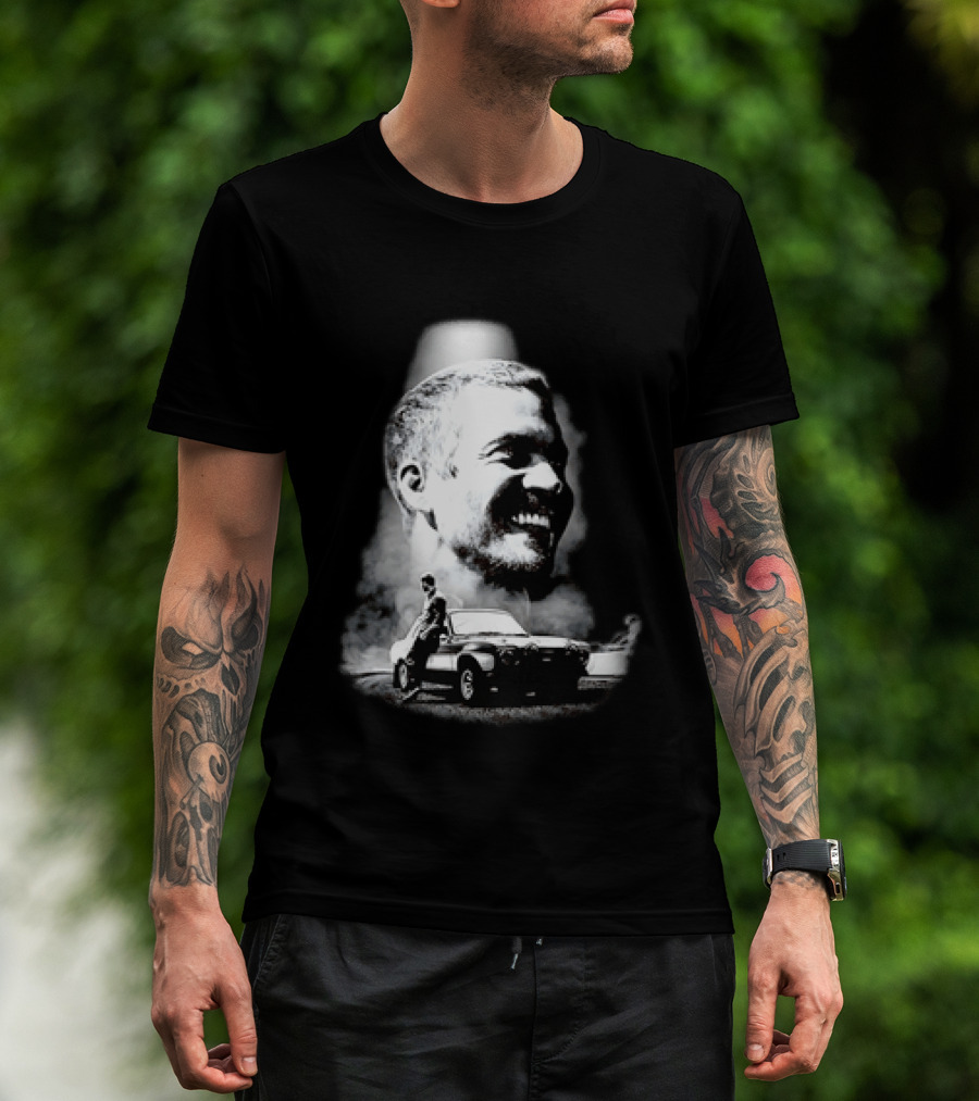 Paul Walker Fast And Furious Tribute With Classic Car Scene T-Shirt