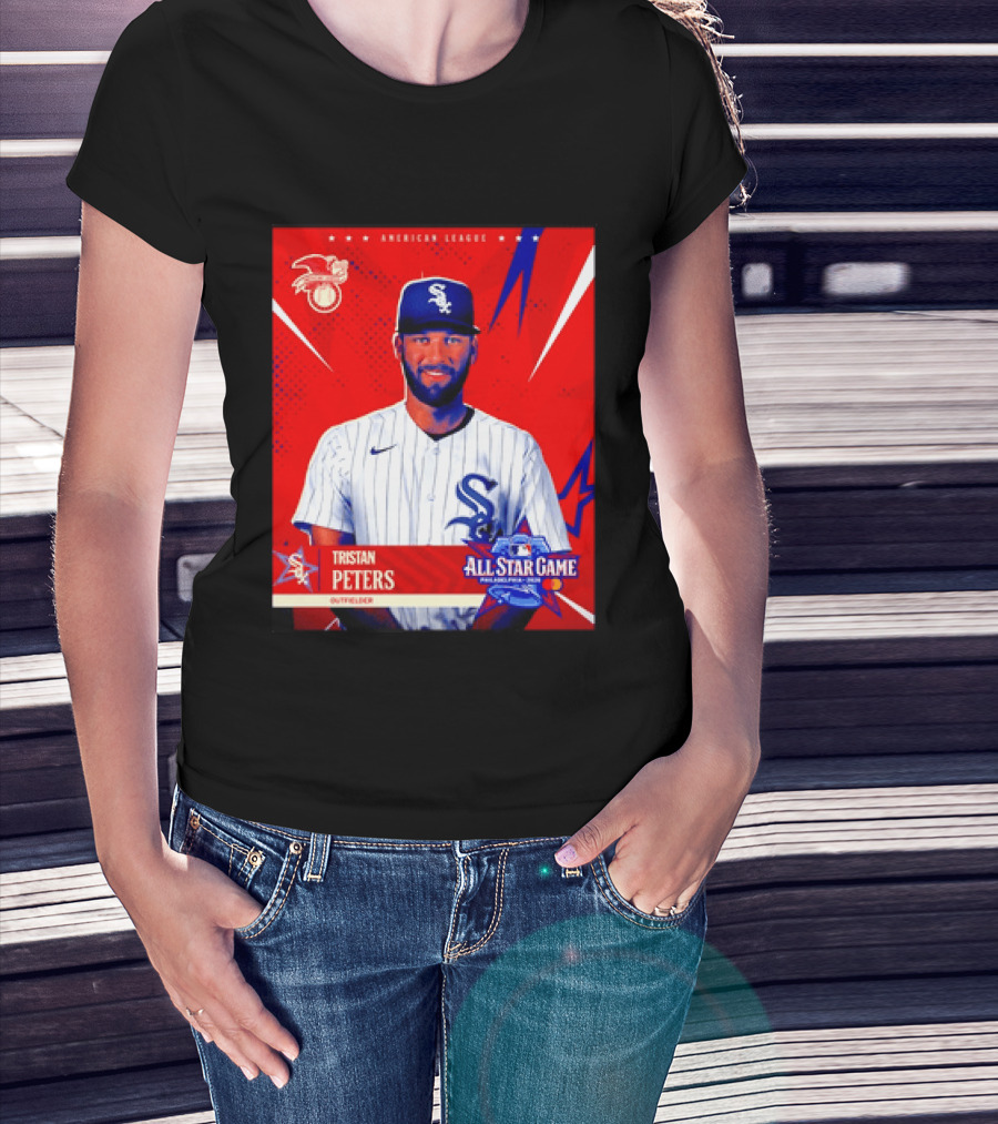 Tristan Peters Chicago White Sox 2026 American League All Star Game Outfielder T-Shirt