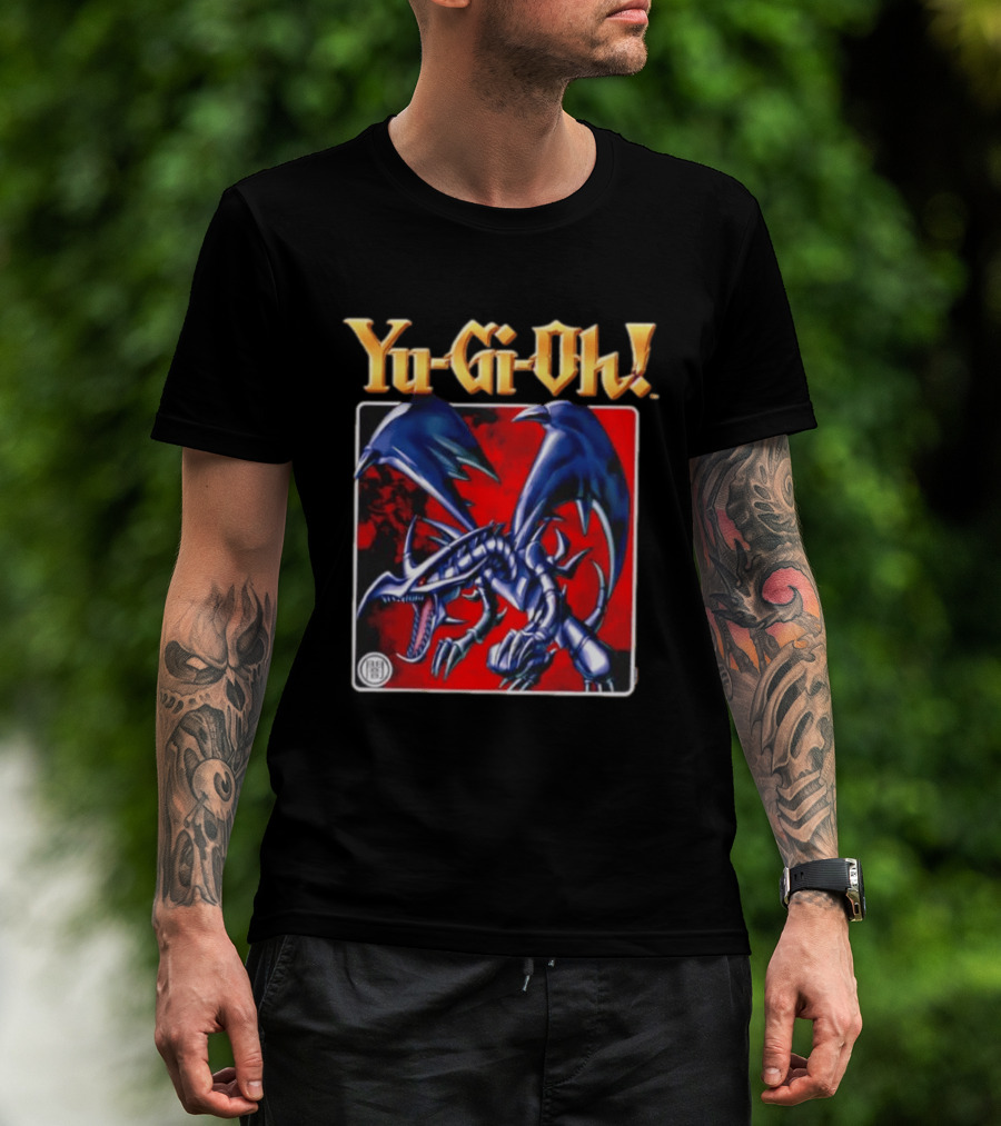 Yu Gi Oh 25th Anniversary Red Eyes Black Dragon Card T-Shirt