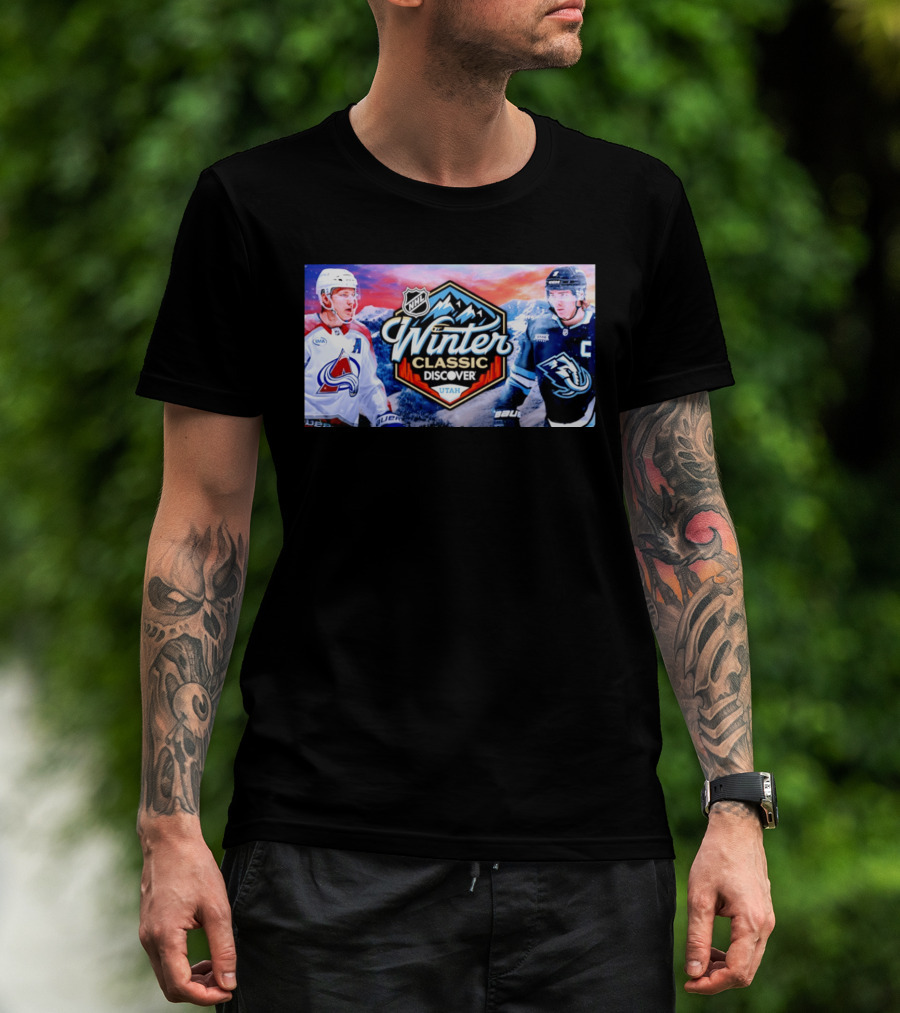 NHL Winter Classic Discover Utah Colorado Avalanche Vs Mammoth T-Shirt