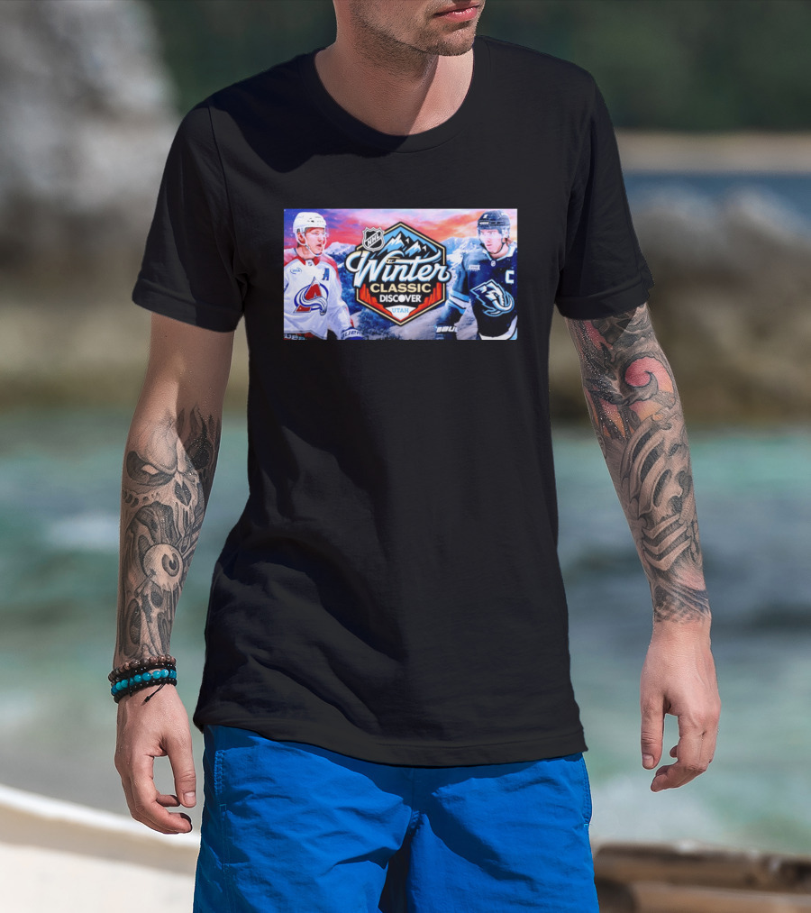 NHL Winter Classic Discover Utah Colorado Avalanche Vs Mammoth T-Shirt