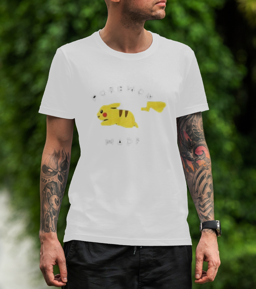 BTS Jin RM Pokémon Made Pikachu T-Shirt