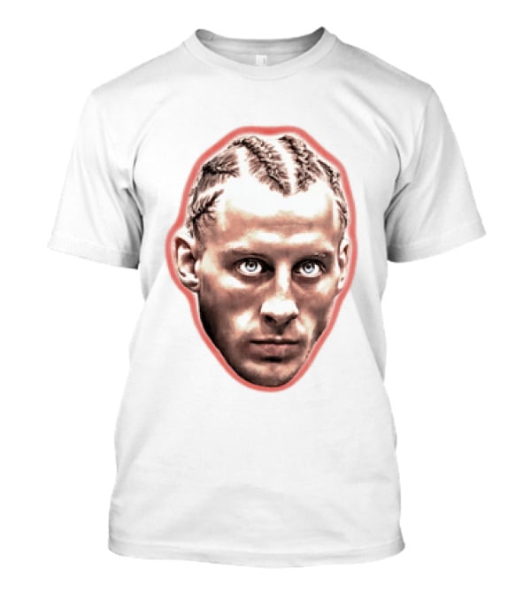 Paddy The Baddy Pimblett UFC MMA Fighter Portrait Braided Hairstyle T-Shirt