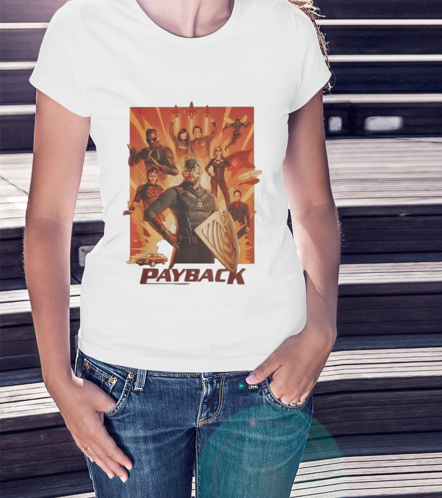 Payback The Boys Soldier Boy Crimson Countess Gunpowder Mindy Lite TNT Ensemble T-Shirt