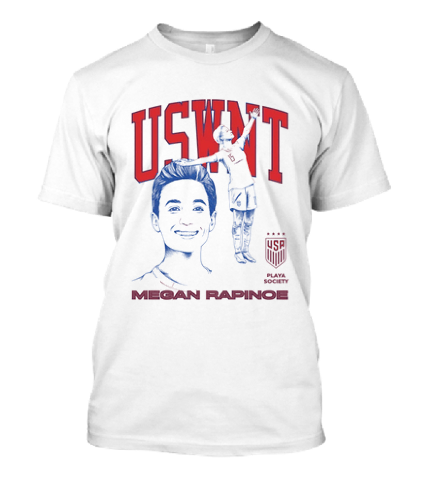 USWNT Megan Rapinoe Soccer USA T-Shirt