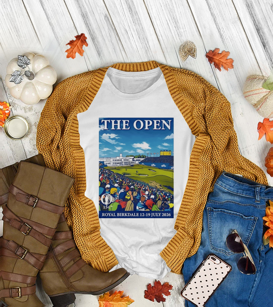 The Open Royal Birkdale 154th 12 19 July 2026 Golf Tournament T-Shirt