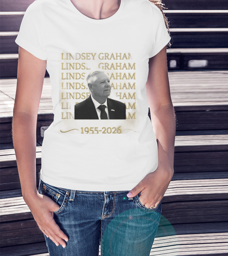 Lindsey Graham South Carolina Senator Memorial 1955 2026 T-Shirt