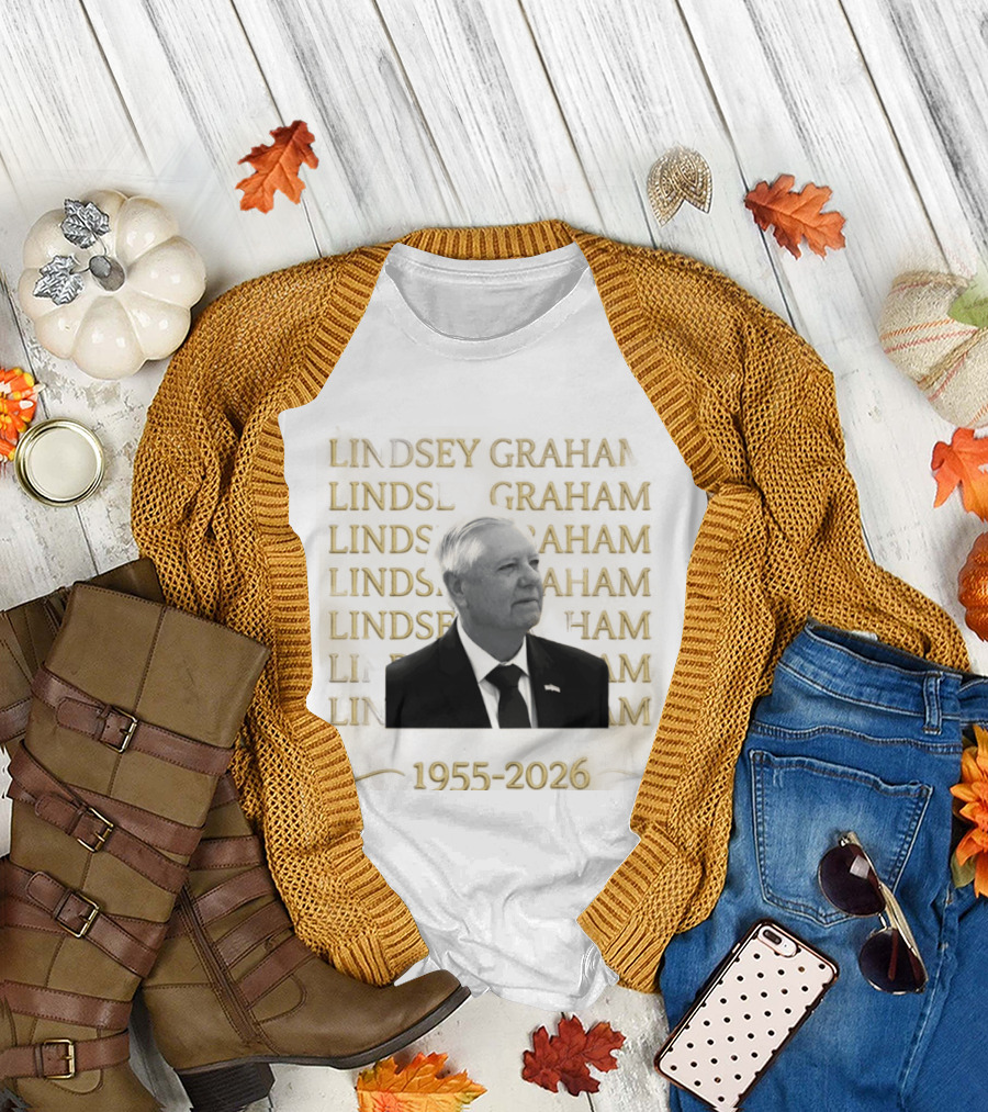 Lindsey Graham South Carolina Senator Memorial 1955 2026 T-Shirt