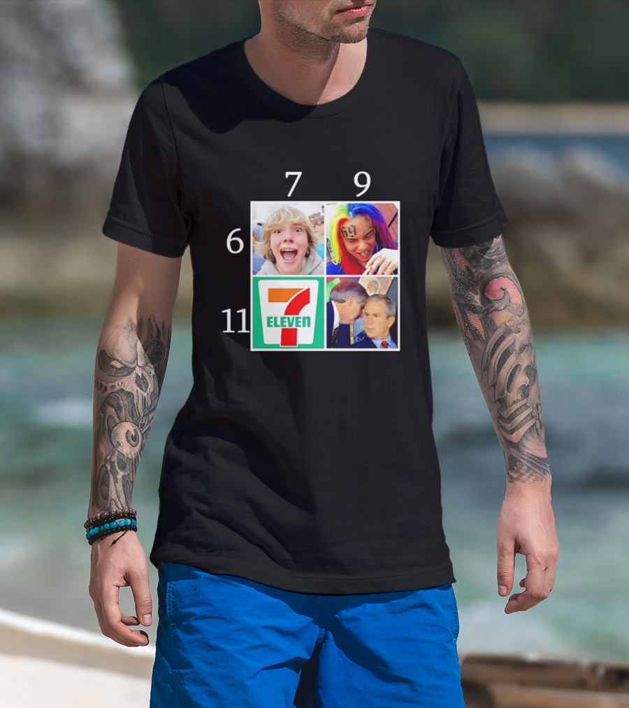 67 69 711 911 T-Shirt