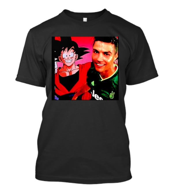 Goku Dragon Ball X Cristiano Ronaldo Juventus Collaboration T-Shirt
