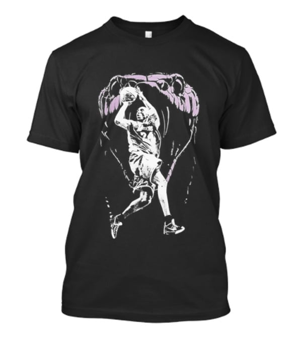Black Mamba Kobe Bryant LA Lakers Basketball Shooting Action T-Shirt