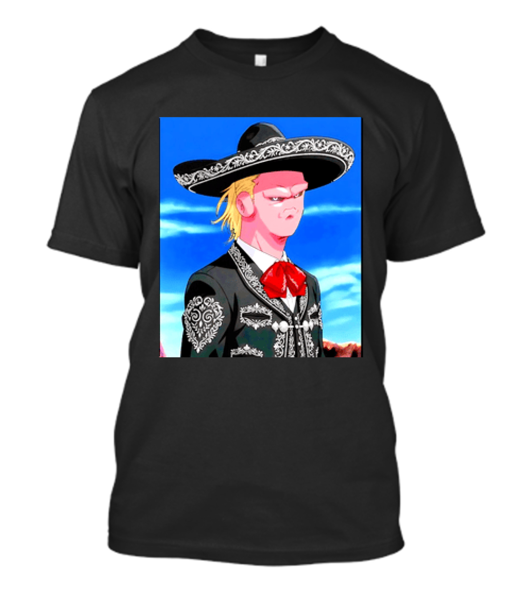 Majin Buu Mariachi Charro Dragon Ball Z Haaland Fusion T-Shirt