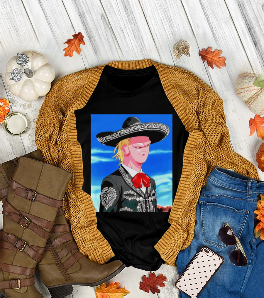 Majin Buu Mariachi Charro Dragon Ball Z Haaland Fusion T-Shirt
