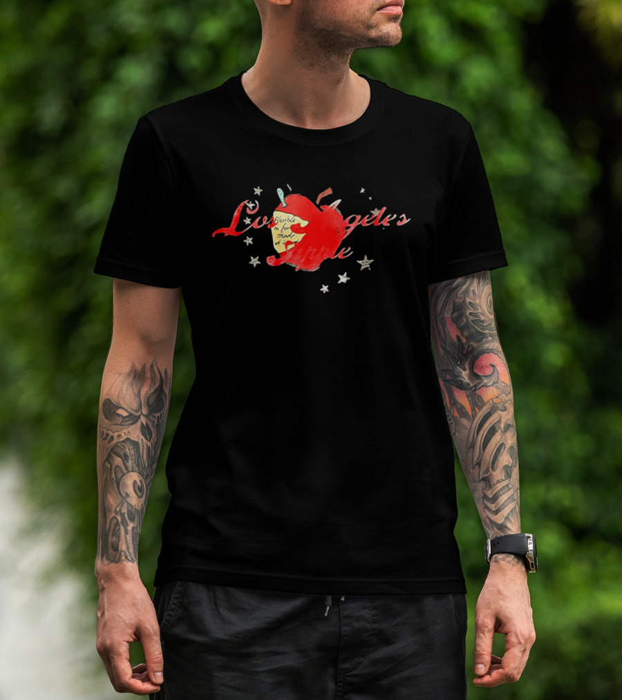 Los Angeles Flexible In For Steady Apple T-Shirt