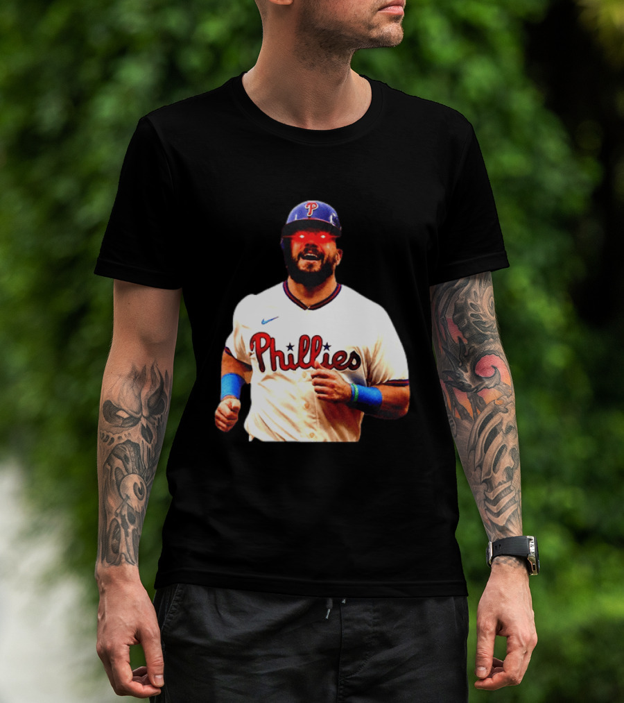 Philadelphia Phillies Kyle Schwarber Dark Brandon MLB T-Shirt