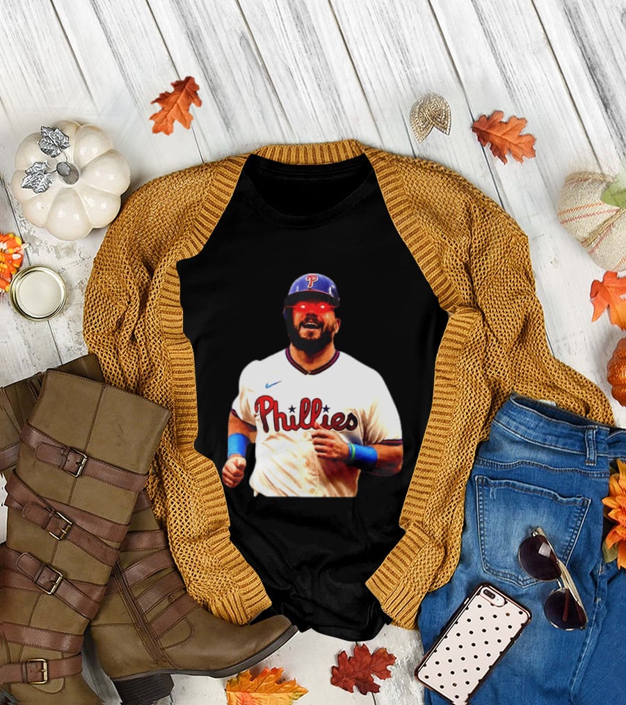 Philadelphia Phillies Kyle Schwarber Dark Brandon MLB T-Shirt