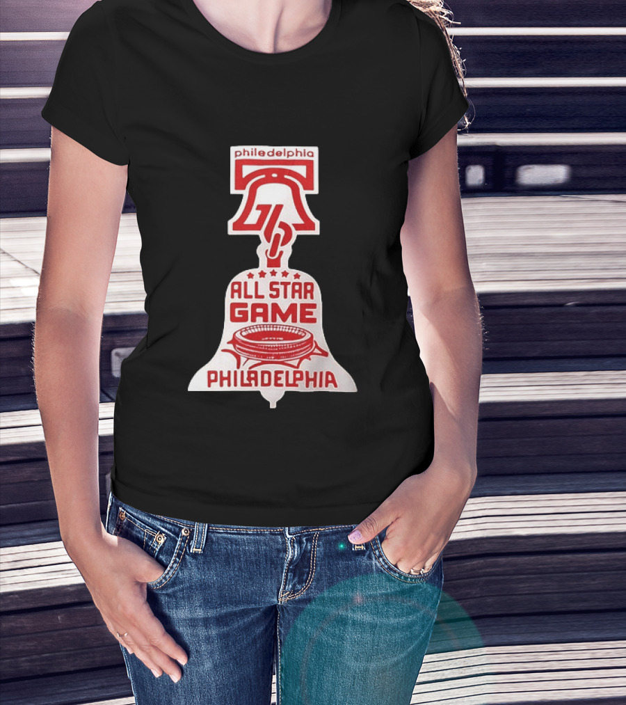 Philadelphia 76 All Star Game Liberty Bell Stadium T-Shirt
