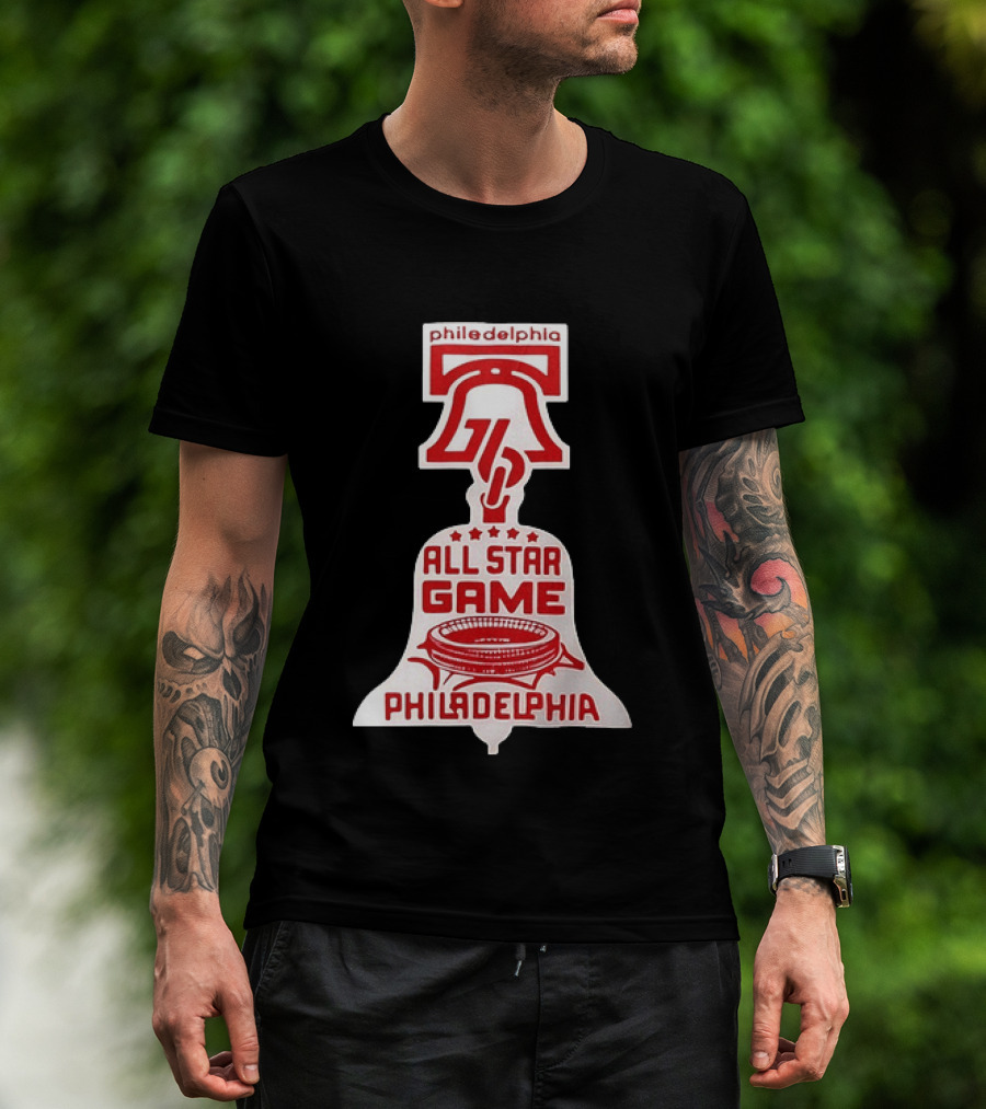 Philadelphia 76 All Star Game Liberty Bell Stadium T-Shirt