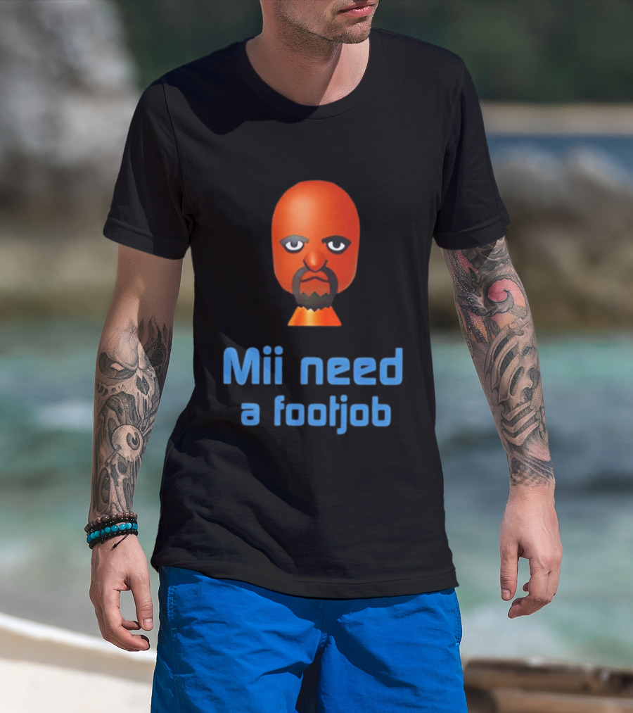 Wii Sports Mii Need A Footjob T-Shirt