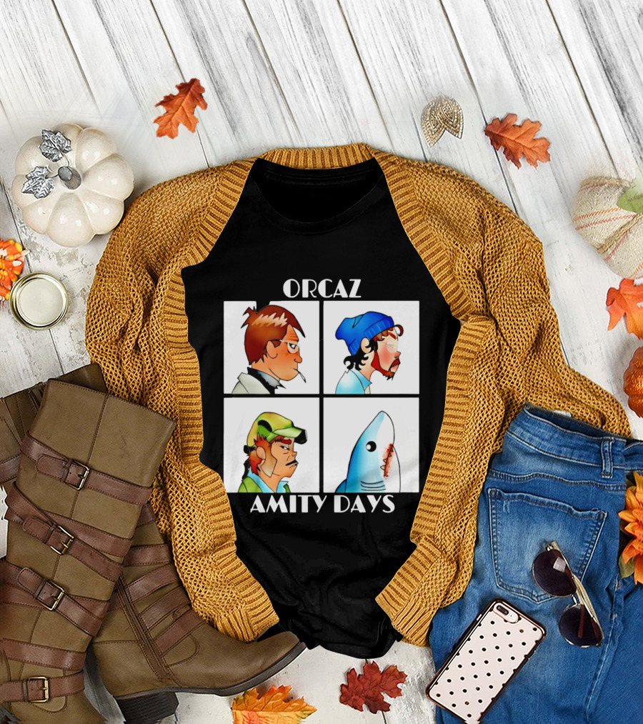 Orcaz Amity Days Demon Days Jaws T-Shirt