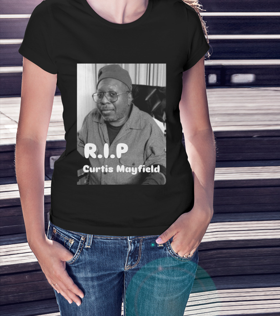 RIP Curtis Mayfield Memory July 13 1990 T-Shirt