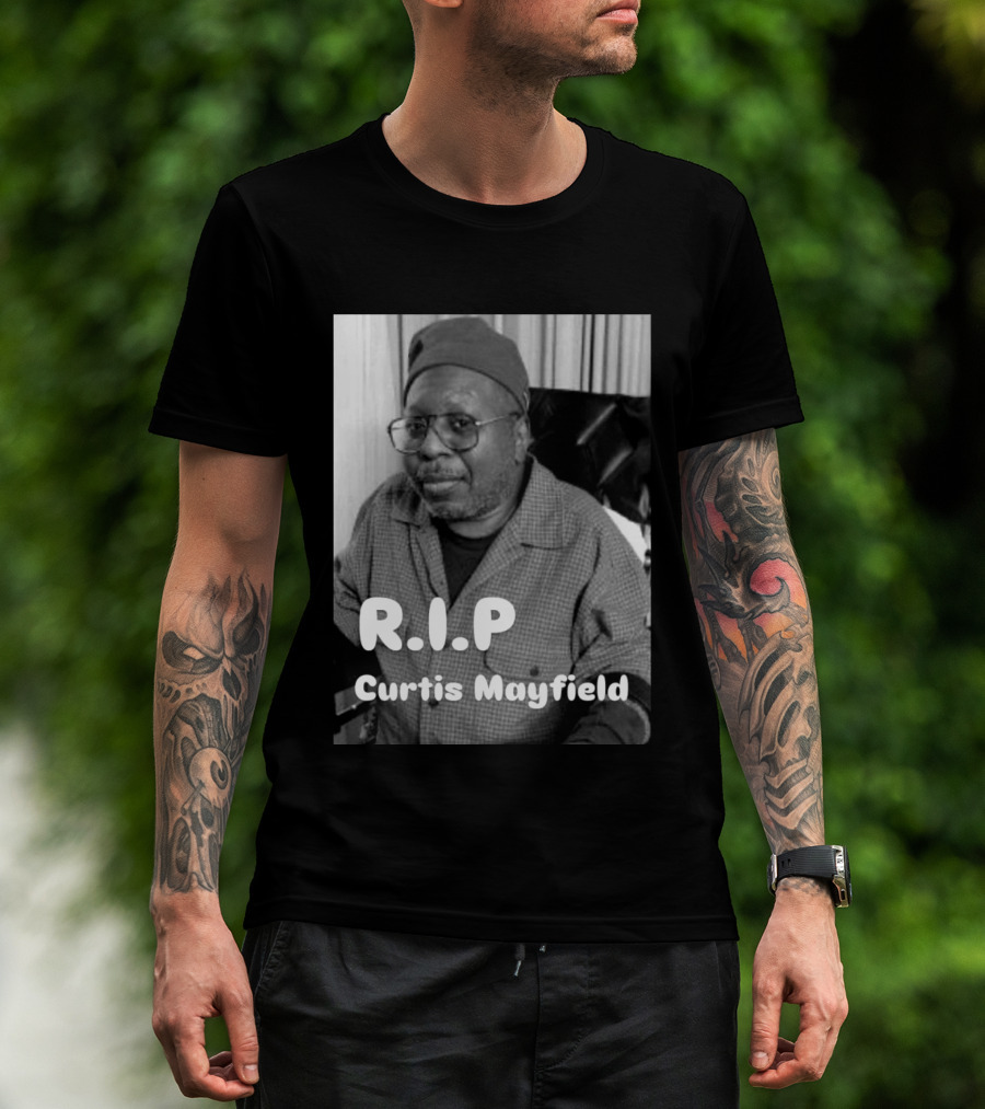 RIP Curtis Mayfield Memory July 13 1990 T-Shirt