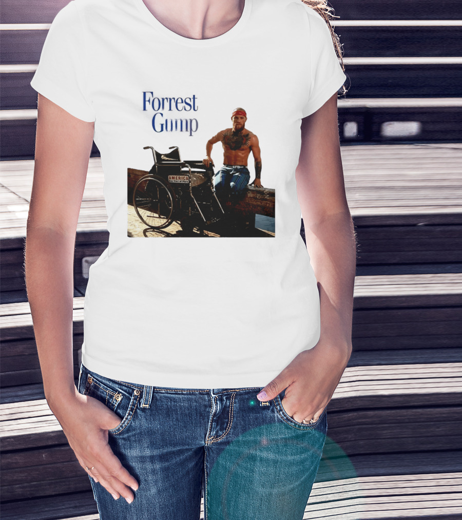 Forrest Gump Conor McGregor America One Kind Of Place T-Shirt