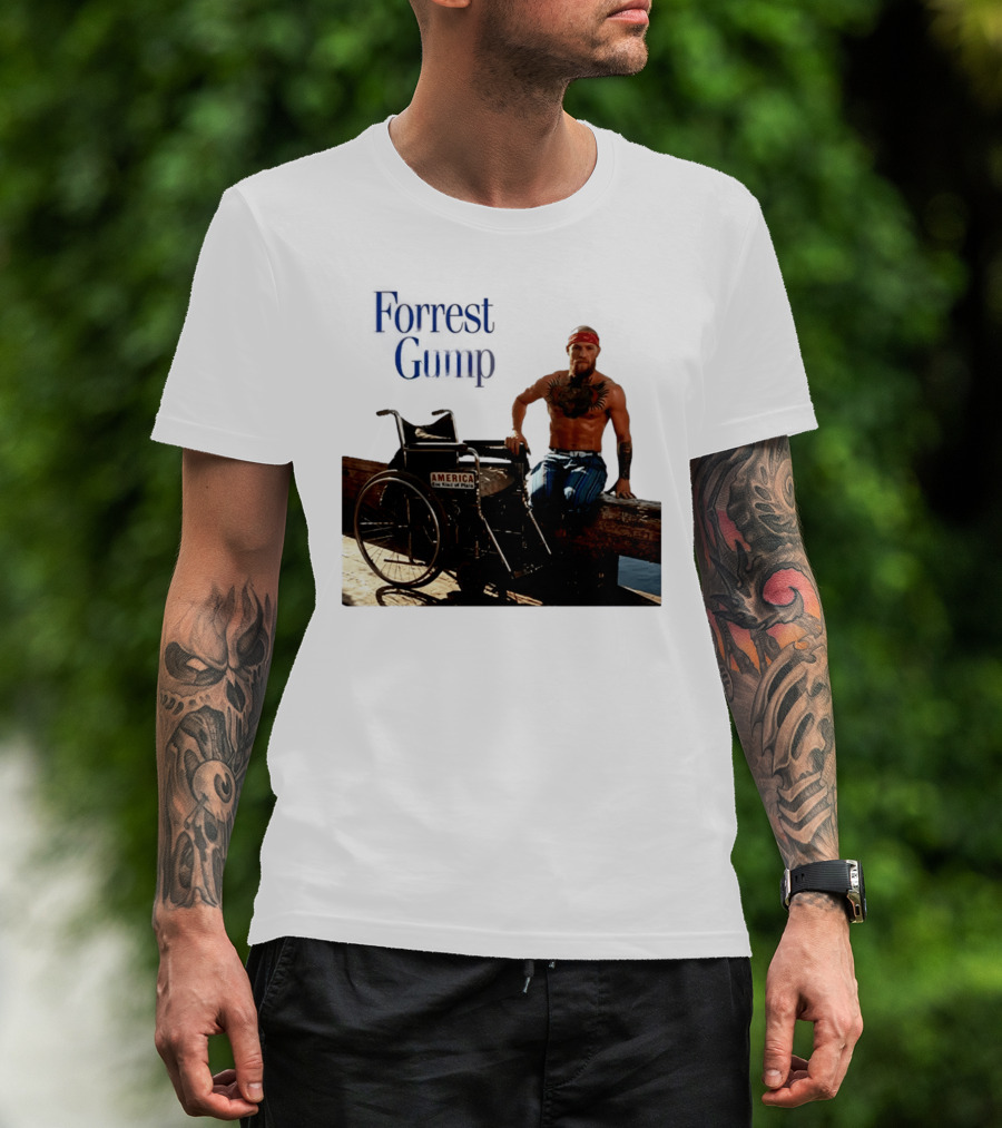 Forrest Gump Conor McGregor America One Kind Of Place T-Shirt