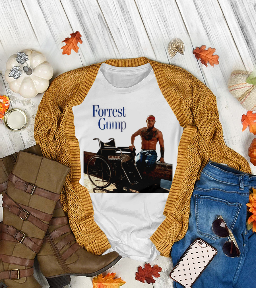 Forrest Gump Conor McGregor America One Kind Of Place T-Shirt