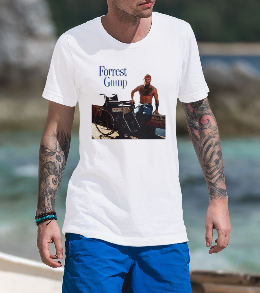 Forrest Gump Conor McGregor America One Kind Of Place T-Shirt