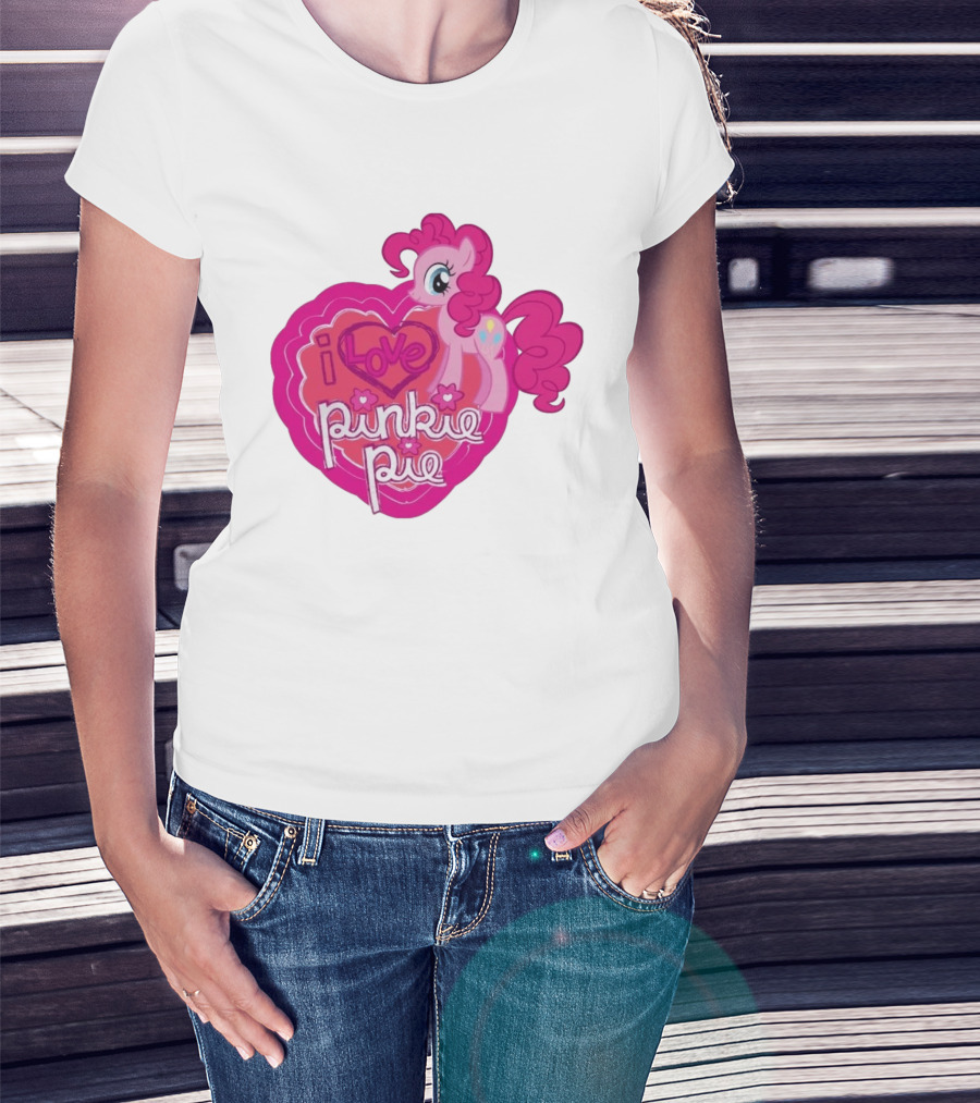 I Love Pinkie Pie My Little Pony Friendship Magic Fan Favorite T-Shirt