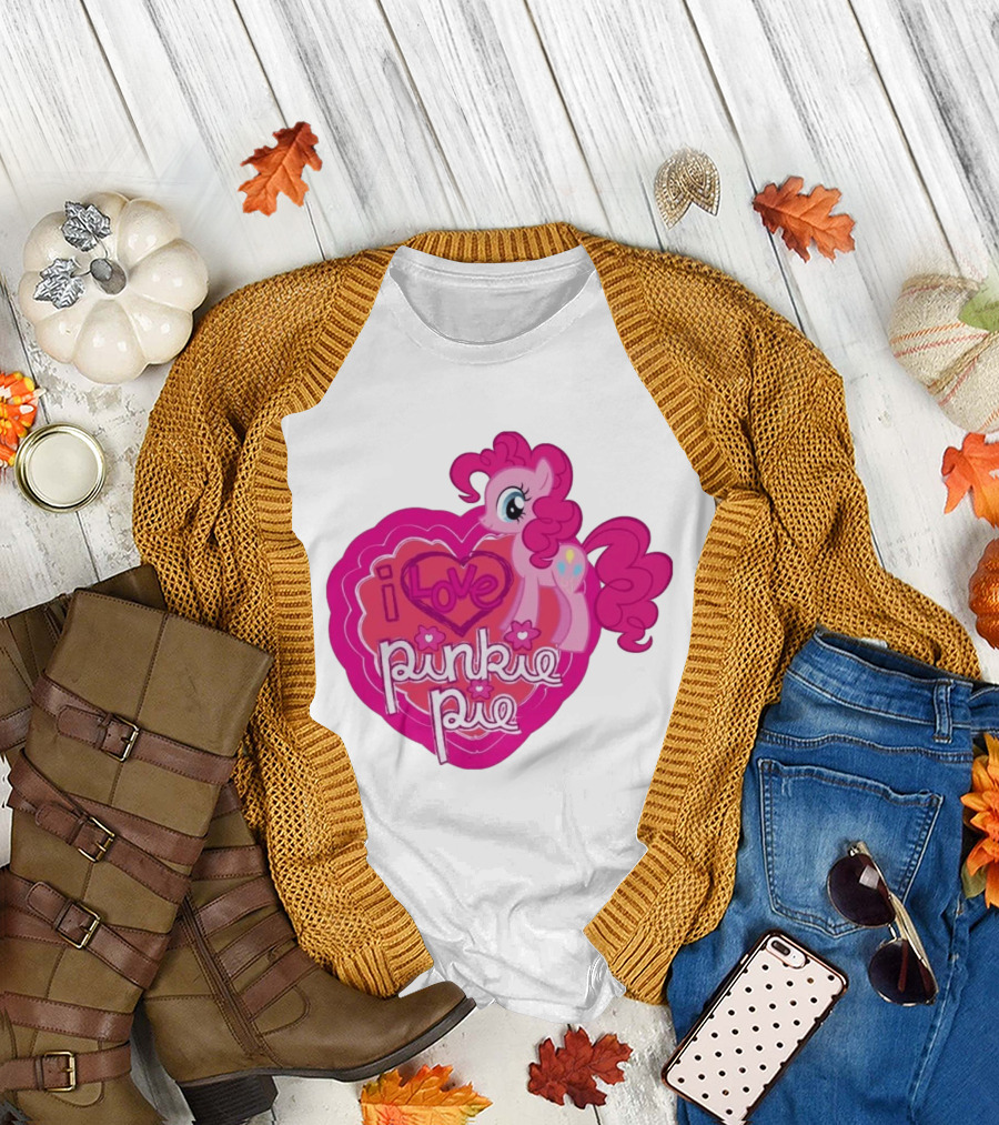 I Love Pinkie Pie My Little Pony Friendship Magic Fan Favorite T-Shirt