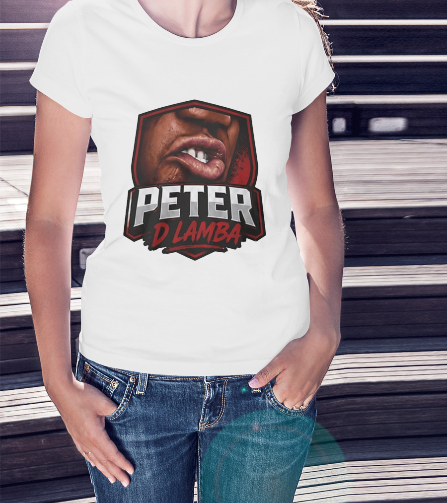 Peter D Lamba Nigerian Politics Satire Streetwear Bold Expression T-Shirt