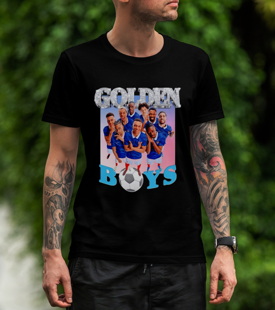 Kylian Mbappe Antoine Griezmann France National Football Team Golden Boys Soccer Players T-Shirt