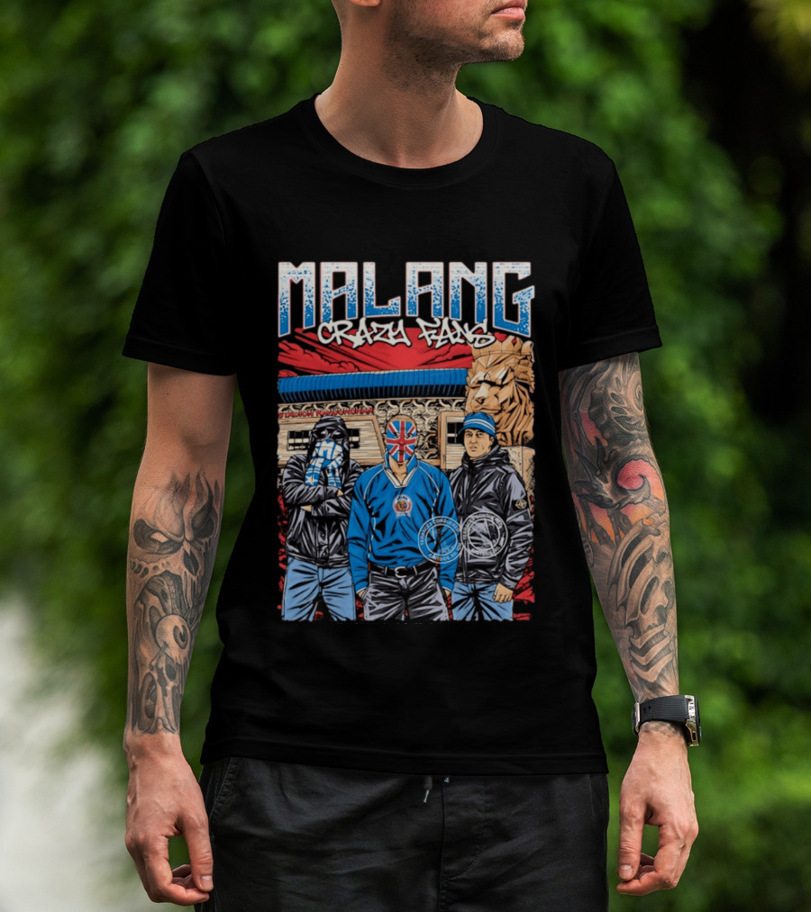 Malang Crazy Fans Stadion Kanjuruhan Arema Football Club T-Shirt
