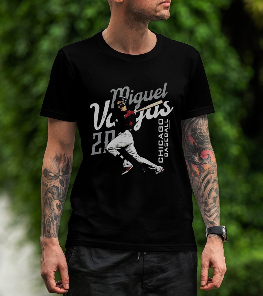 Miguel Vargas Chicago Baseball Player Action T-Shirt