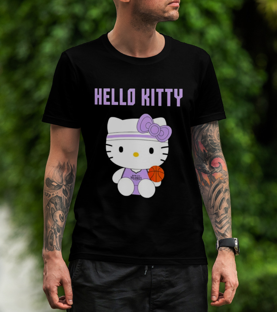 Hello Kitty Basketball Player Golden State Valkyries Collaboration T-Shirt
