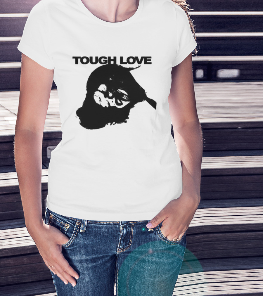Tough Love Skull With Barbed Wire T-Shirt