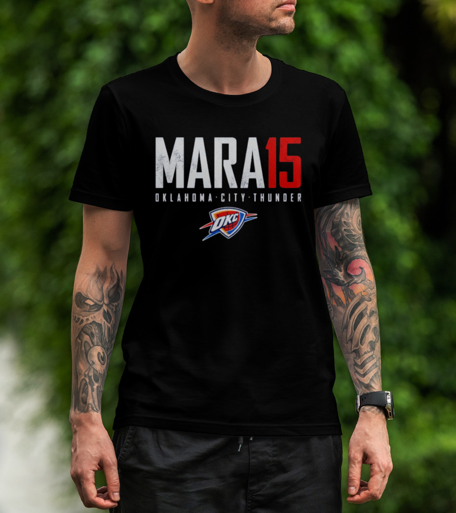 Mara 15 Oklahoma City Thunder OKC T-Shirt