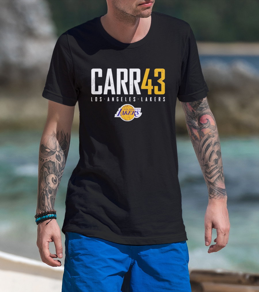 Los Angeles Lakers Carr 43 T-Shirt