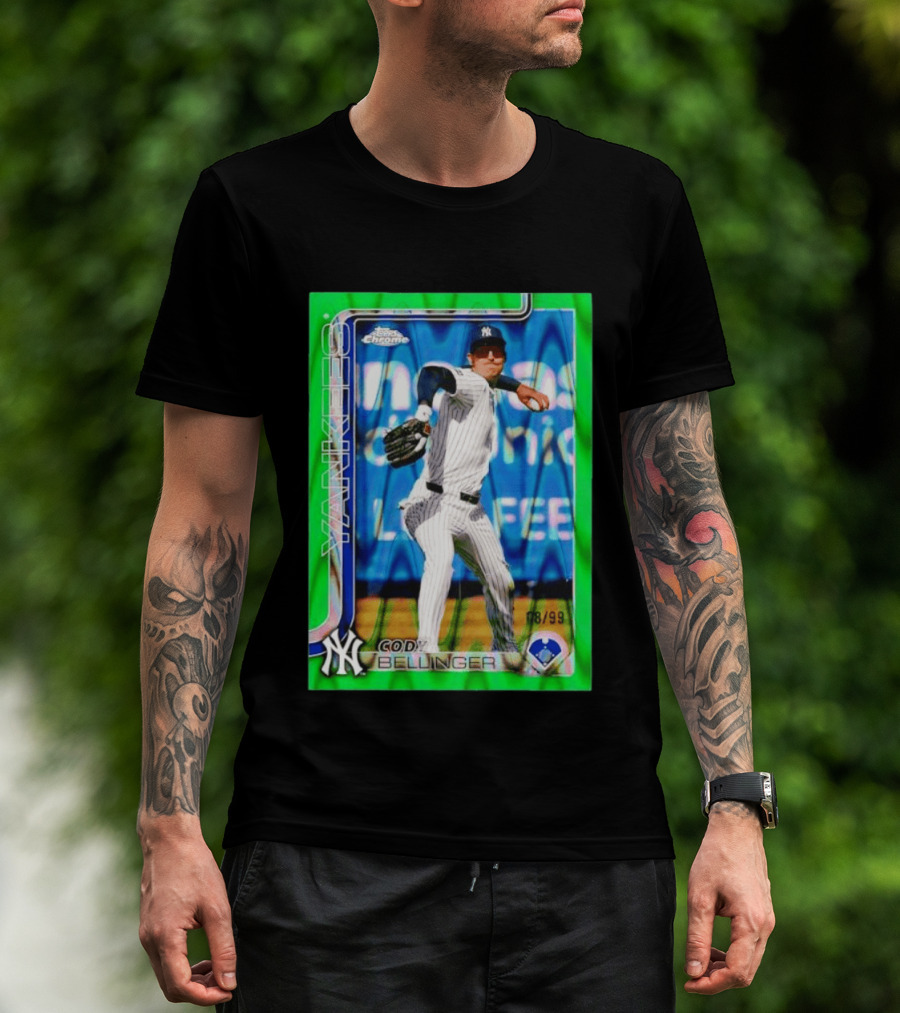 Cody Bellinger 08 99 Topps Chrome Yankees T-Shirt