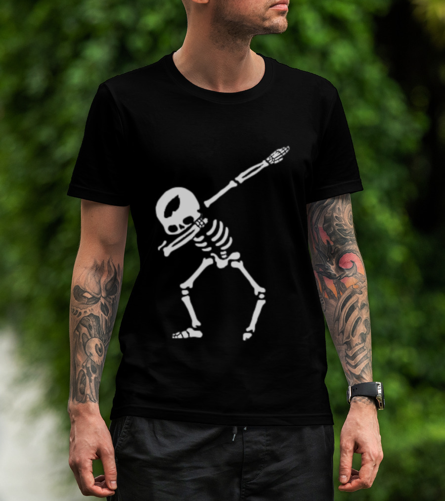 Philadelphia Eagles Dabbing Skeleton T-Shirt
