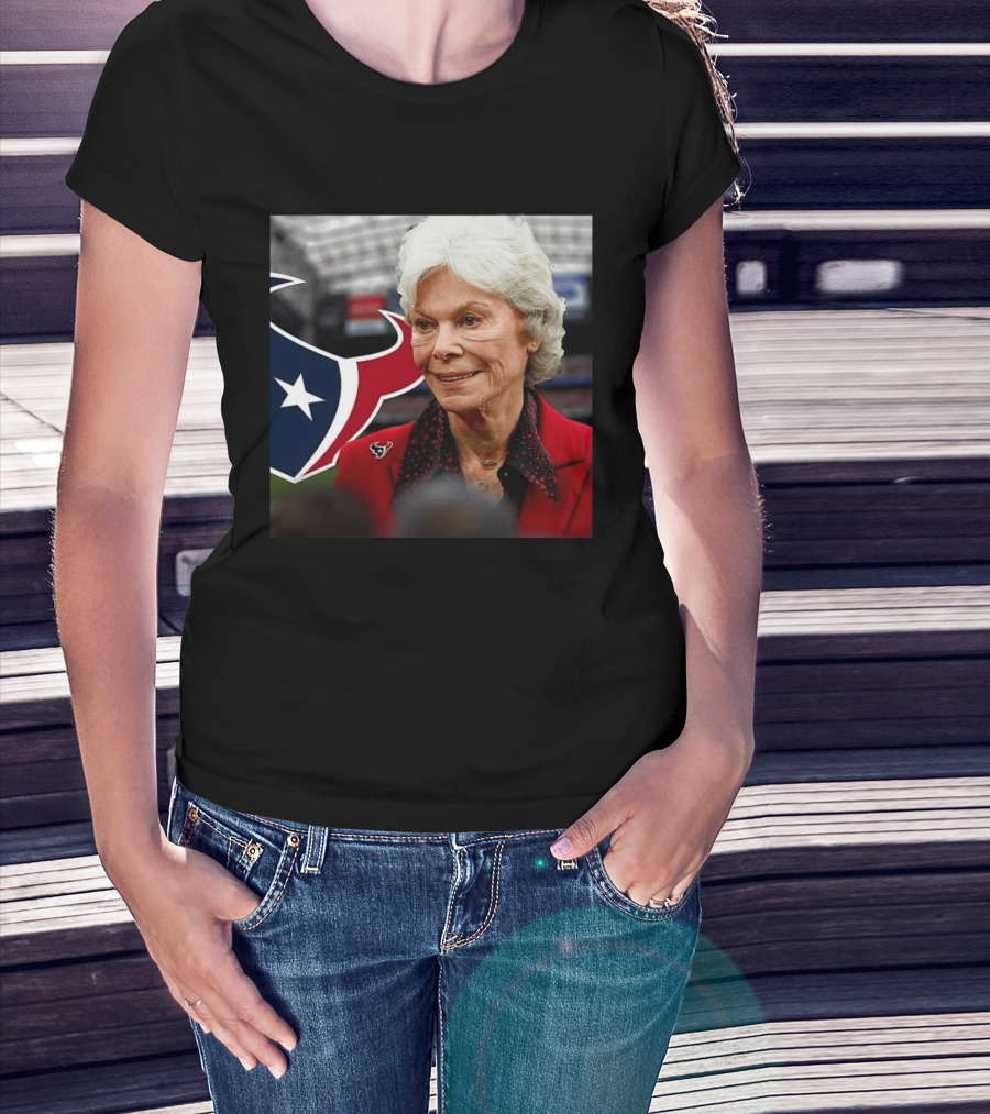Houston Texans Co Founder Janice McNair Legacy Honored T-Shirt